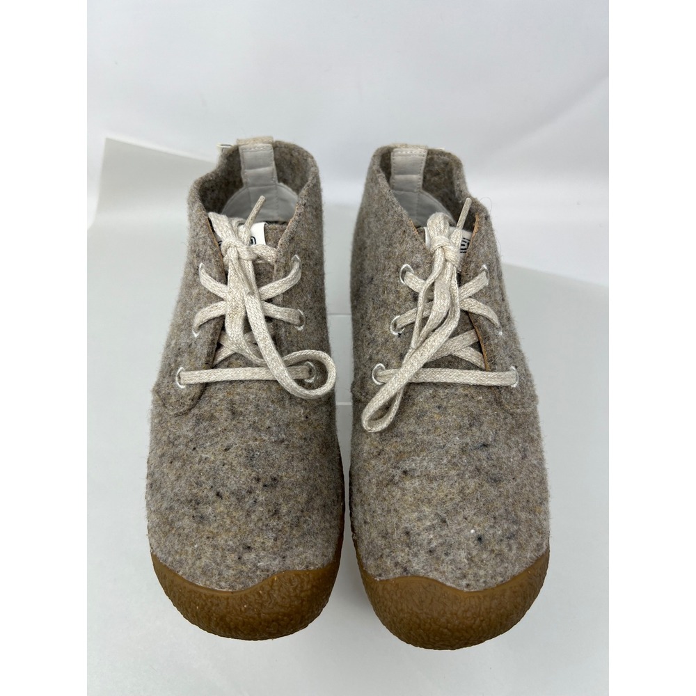 Rare Keen Howser Harvest Chukka Womans 9 Tan Wool Blend Lace Up Boots 1026446 - Picture 5 of 10